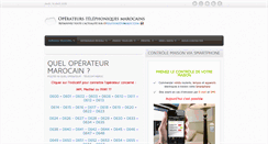 Desktop Screenshot of operateursdumaroc.com